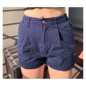 Vintage High Sierra Shorts in Navy Blue